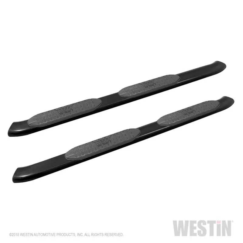Westin Textured Black PRO TRAXX 5 Oval Nerf Step Bars: Jeep Wrangler 2018-2024 Fresh Stock