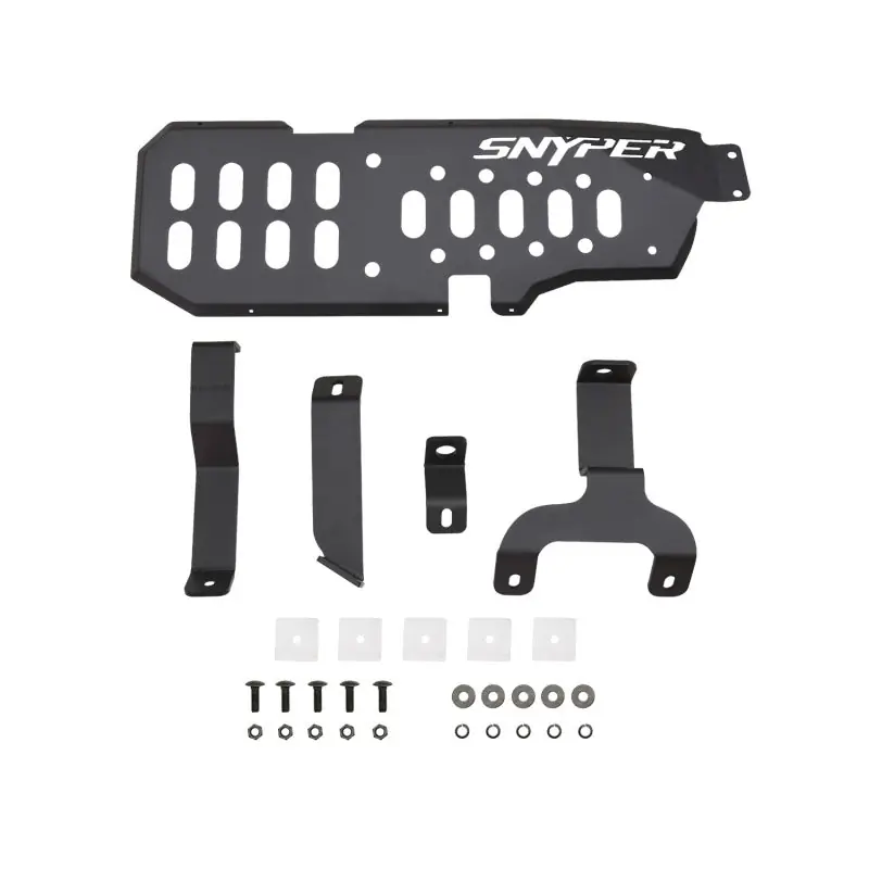Shop Now Westin Textured Black Gas Tank Skid Plate: Jeep Wrangler (07-17) / Wrangler JK (18)