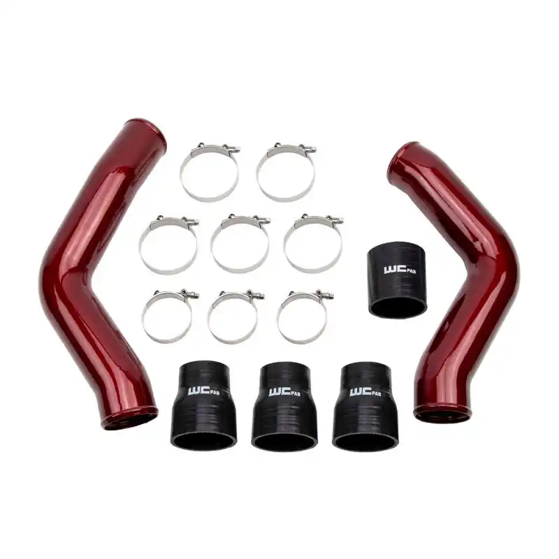 Wehrli 3.5in Intercooler Pipes Kit: Ram 2500 / Ram 3500 2013-2018 w/ WCFab Red Wholesale