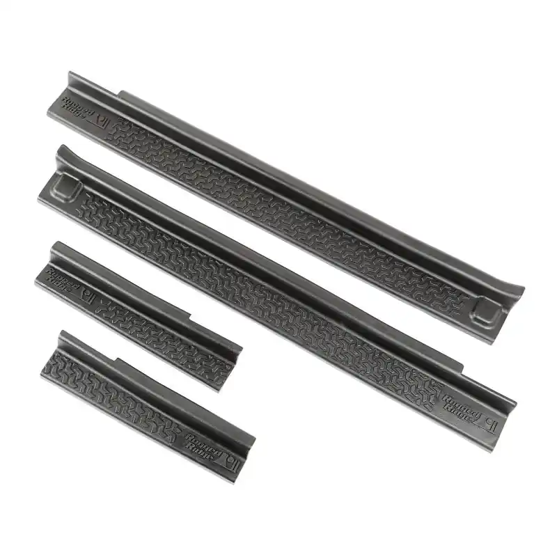 Rugged Ridge All Terrain Entry Guard Kit: Fits Most Jeep Wrangler Models (2007-2018) - Black Grab Now