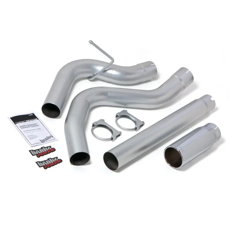 Top Pick Banks Power Monster Stainless Steel Single Exit Exhaust System: Fits Most Ram 1500 / Classic Models (2011-2024) w/ Chrome Tip