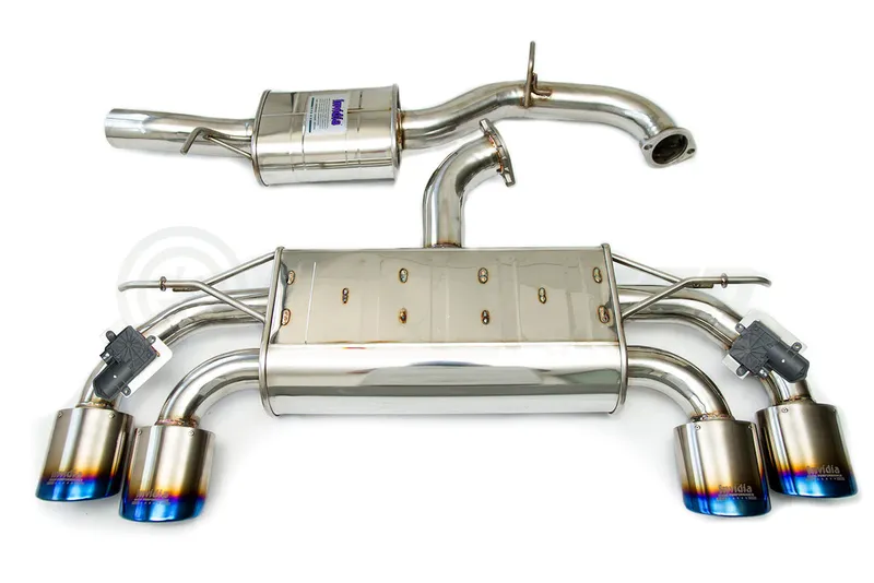 Invidia Q300 Valved Catback Exhaust w/Oval Tips Authentic