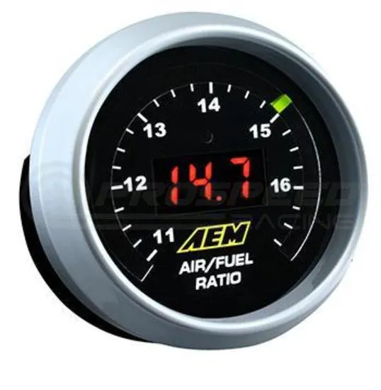 AEM 52mm Wideband O2 Air/Fuel UEGO Gauge Kit Deal