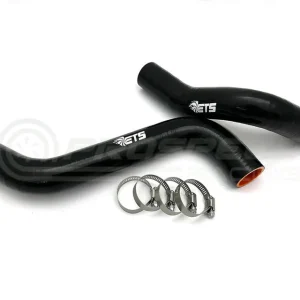 Handmade ETS Silicone Radiator Hose Kit Black