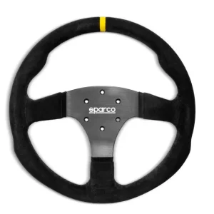 Big Sale Sparco Steering Wheel R350B Suede w/ Button