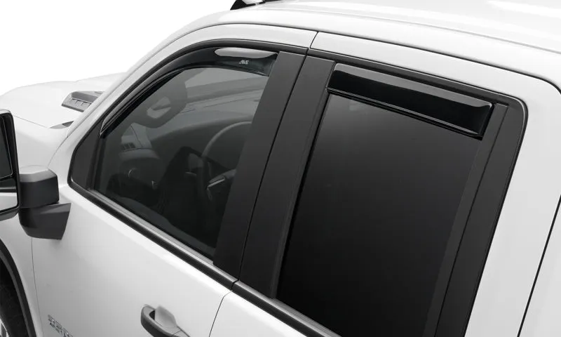 Reduced Price AVS 22-23 Toyota Tundra CC/CrewMax In-Channel Ventvisor Front & Rear Window Deflectors 4pc - Smoke
