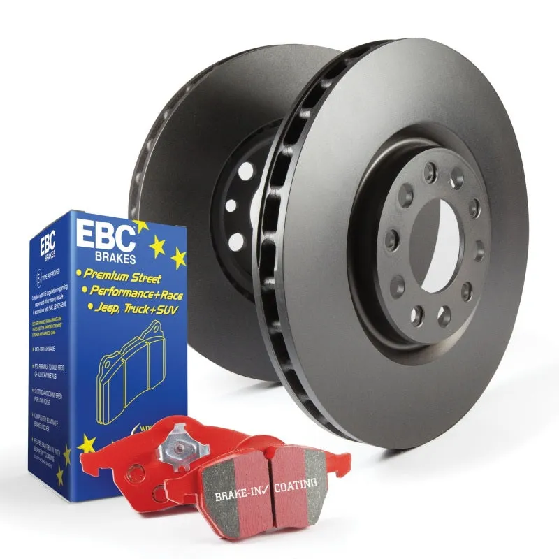 Luxury EBC S12 Kits Redstuff Pads and RK Rotors
