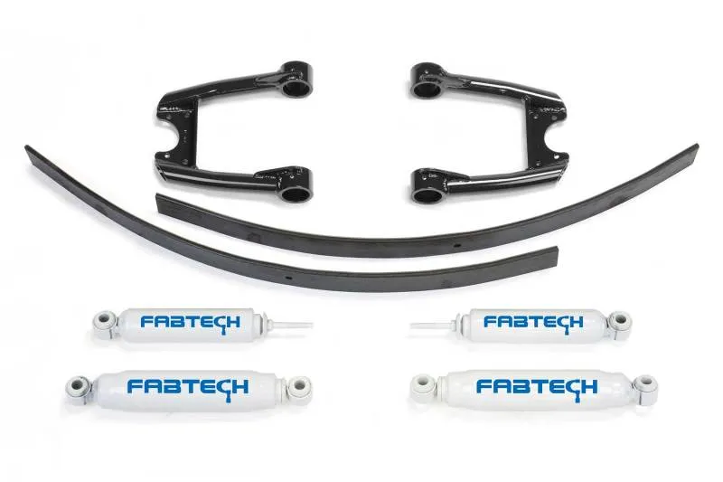 Fabtech 84-95 Toyota P/U 2WD 3.5in Perf Sys w/Perf Shks Wholesale