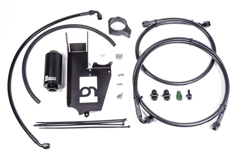 Radium Engineering Fuel Hanger Plumbing Kit EVO 7/8/9 Microglass Filter Latest