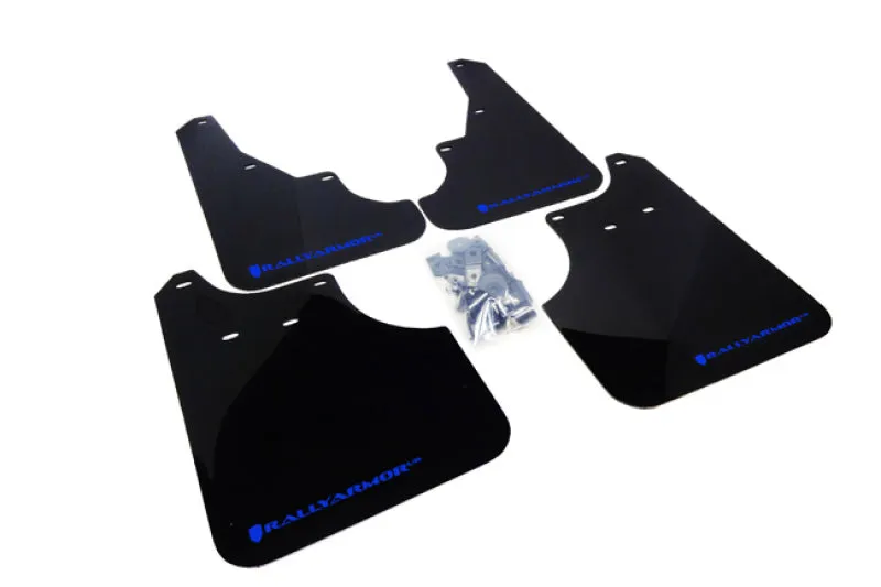 Rally Armor 09-13 Subaru Forester Black UR Mud Flap w/ Blue Logo Professional Grade