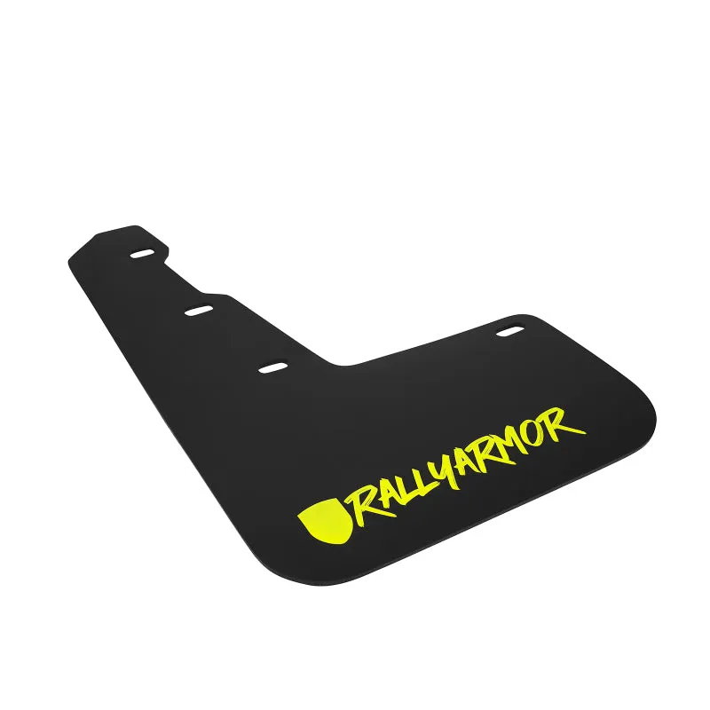 Buy Online Rally Armor 15-21 Subaru WRX/STI Black Mud Flap Green Altered Font Logo