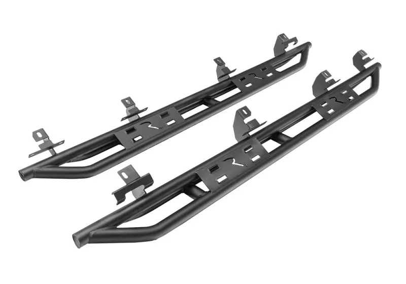 Rampage 20-22 Jeep Gladiator SRS Sidebar Rock Crawler Steps - Black Editor’s Pick