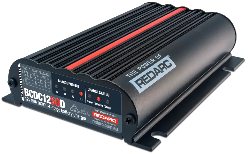 REDARC DC/DC 4-Stage In-Vehicle Battery Charger - 12V 50A One Day Deal