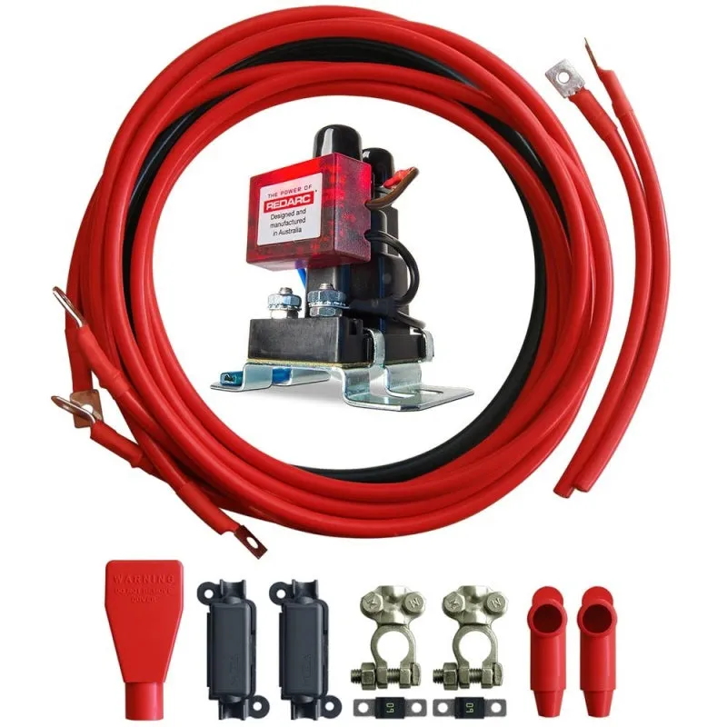 REDARC Smart Start Battery Isolator & Wiring Kit - 12V 100A Hassle-Free Returns