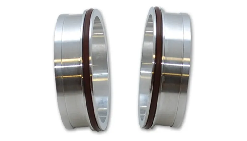 Seasonal Sale Vibrant Vanjen Aluminum Weld Fittings for 2.5in OD Tubing (for use with part #12565) - Sold In Pairs