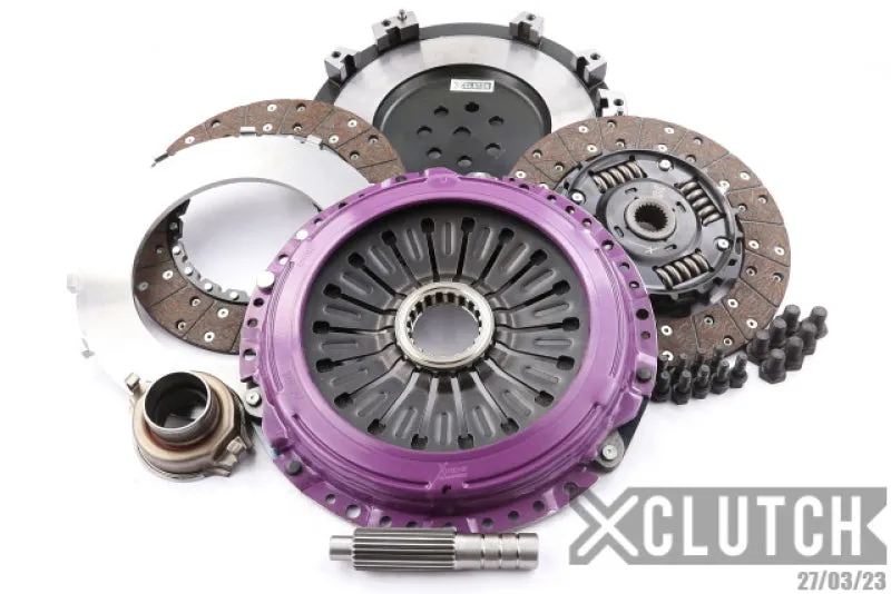 XClutch 1997 Mitsubishi Lancer EVO IV 2.0L 10.5in Twin Sprung Organic Clutch Kit Time-Limited