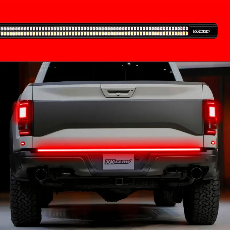 XK Glow Truck Tailgate Light w/ Chasing Turn Signal & Built-in Error Canceller - 3rd gen 60in Grab Now