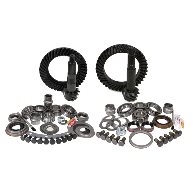 Yukon Gear & Install Kit Package Jeep XJ w/Dana 30 Front & Chrysler 8.25in Rear - 4.56in Ratio Seasonal Sale