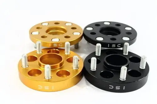 ISC Suspension 25mm Wheel Adapters - 5x100- 5x114, Black (2 Pair) for 2020-2021 Subaru WRX/STI Weekend Sale