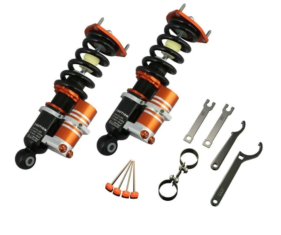 KSport Circuit Pro 3 Way Adjustable Coilovers - 2015-2018 Volkswagen Golf/GTI Incl. GTI, 55mm Front Strut, Independent Rear Susp., Excl. TDI (True Rear Coilover) (MK7) Limited Offer