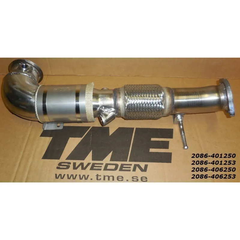 TME Downpipe, Volvo S60/V60 T5 FWD 2.0L 4-cyl VEA engine Next Day Delivery