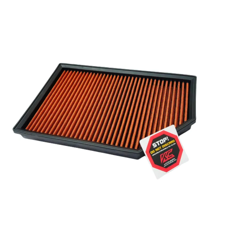 KCDesign High Performance Dry Flow Drop-in Filter, Volvo S60/V60, S80, V70/XC70, XC60 2.0L Models Certified