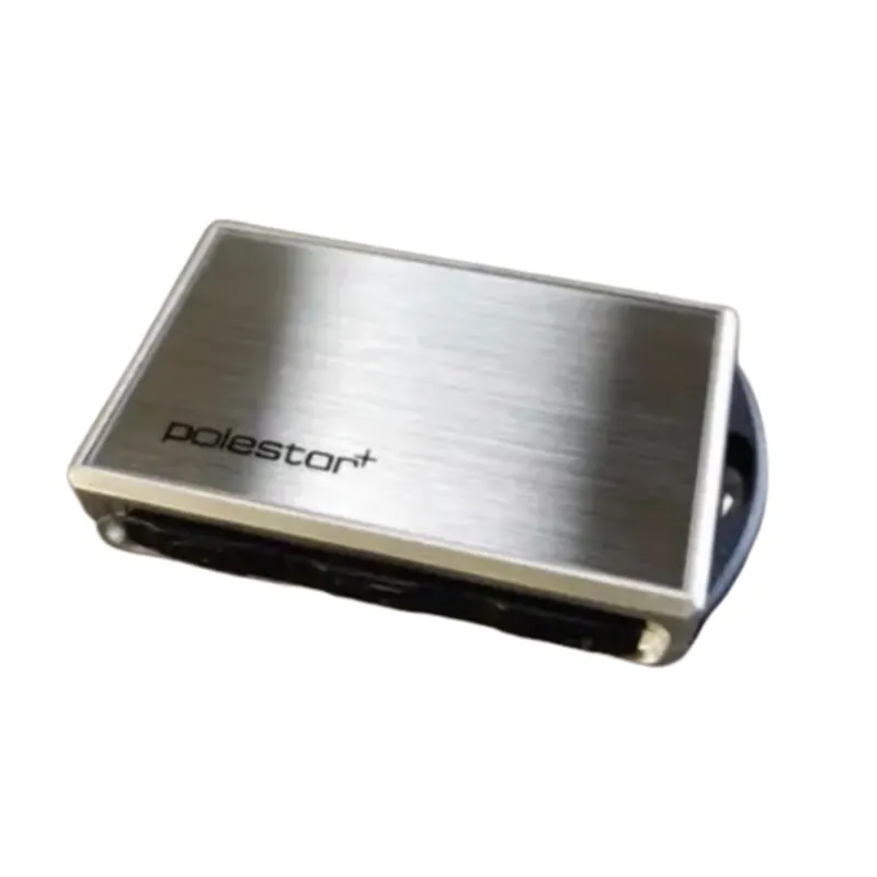 Brushed Aluminum Key Fob Cover w/ Polestar Text, Polestar 1/2 Markdown