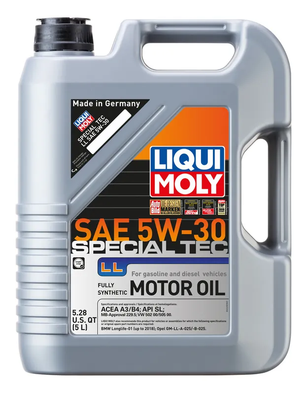 Liqui Moly Special Tech LL 5W-30 Engine Oil, 5L (5.28qt) Don’t Miss Out