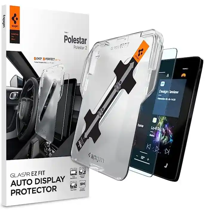 Spigen Anti-Glare Tempered Glass Screen Protector, Polestar 2 Deal