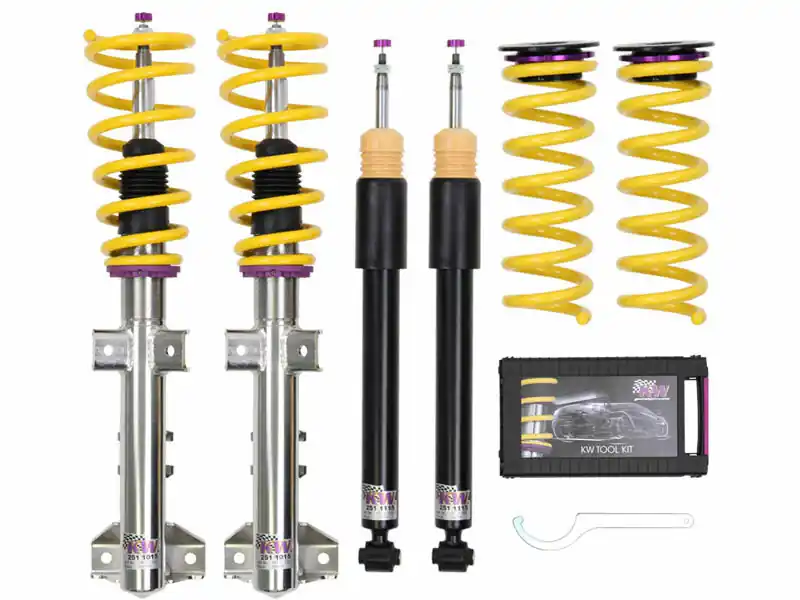KW Street Comfort 180200AB Coilover Kit BMW 3 Series F31 Wagon 328i 328d x-Drive, w/o EDC, BMW 3 Series F34 GranTurismo 328i x-Drive, w/o EDC Authentic