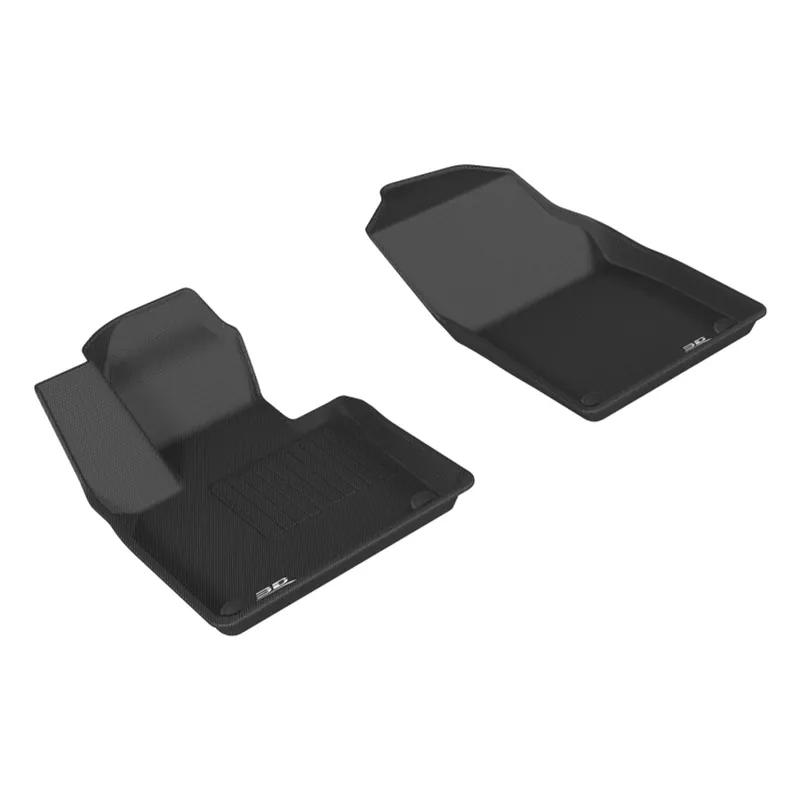 3D MAXpider Kagu 1st Row Black Floor Mat Set, Volvo XC90 2016+ Brand New