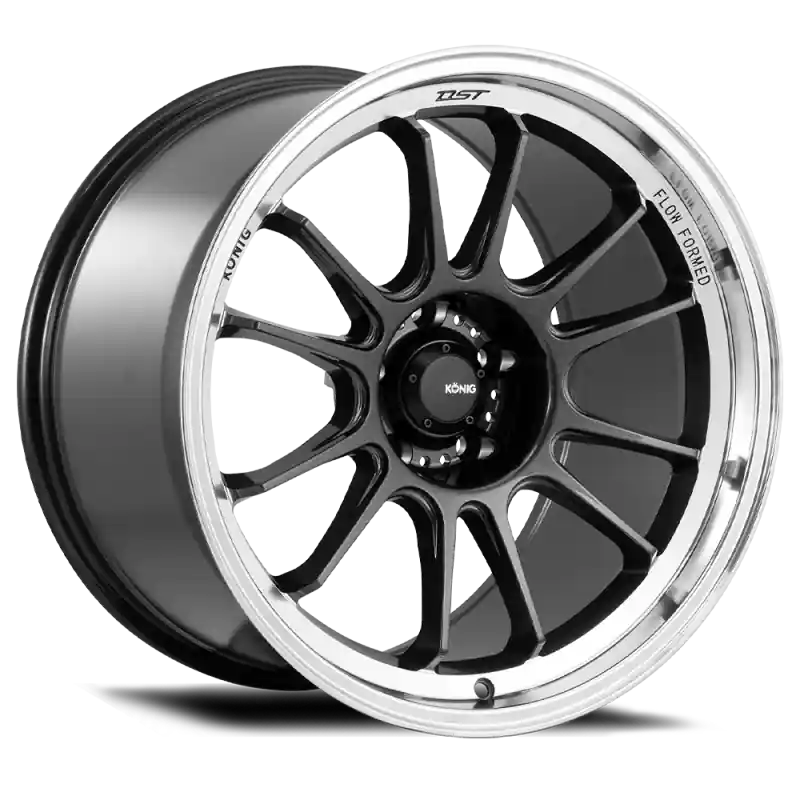 Konig Hypergram 18x8.5 5x108 ET43, Metallic Carbon w/ Machined Lip Buy Online