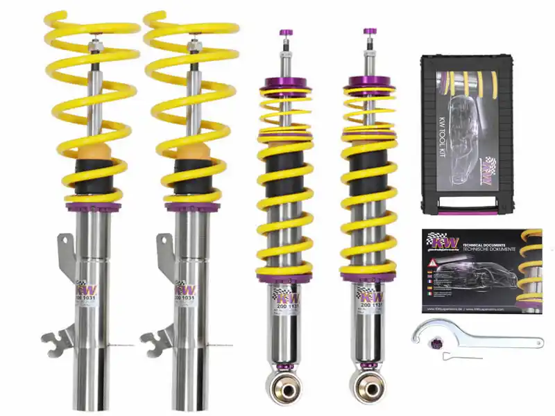 Flash Sale KW V3 Coilover Kit 35271002 Porsche 911 996 Carrera 2, incl. Convertible/Targa