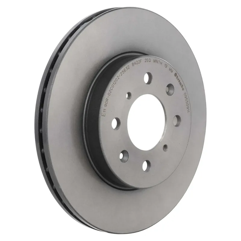 Super Sale Brembo 09.5509.11 Prime UV Coated Front Brake Rotor, Acura Integra 1990–2001, Honda Civic 1990–2005, Honda Del Sol 1994–1995