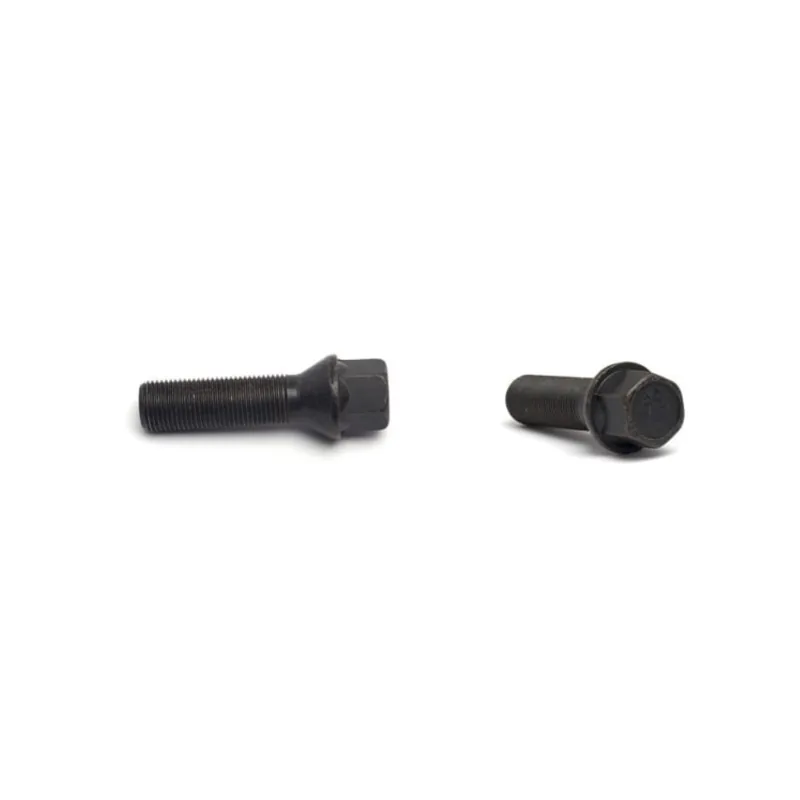 H&R 1253501SW 35mm Wheel Bolt, M12x1.5 Tapered Seat Black Weekend Sale
