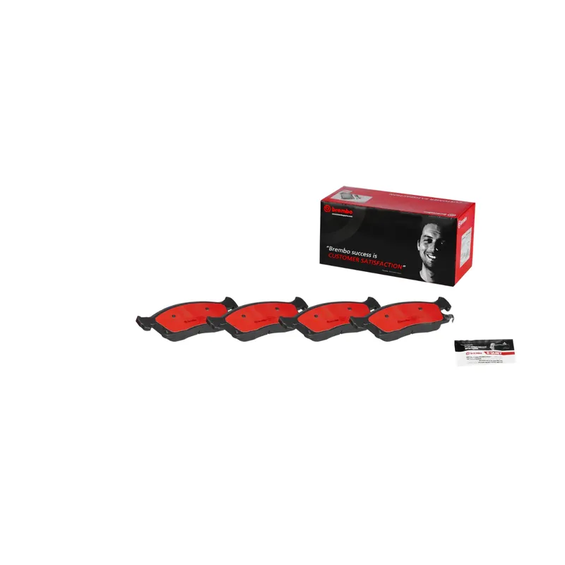 Best Price Brembo P37022N Premium NAO Ceramic Front Brake Pads, Dodge Durango 2012-2019 / Jeep Grand Cherokee 2012-2020