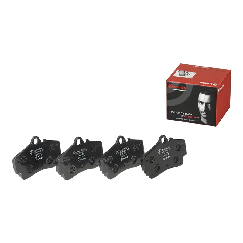 Free Shipping Brembo Premium Rear Low-Met Brake Pads, Porsche 911 1999-2008 / Boxster 2010-2012 / Cayman 2010-2012