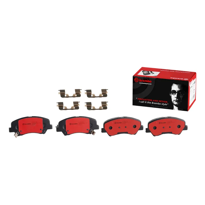 Brembo P18025N Premium NAO Ceramic Front Brake Pads, Hyundai Accent 2012-2020 / Kia Rio 2012-2019 Save Now