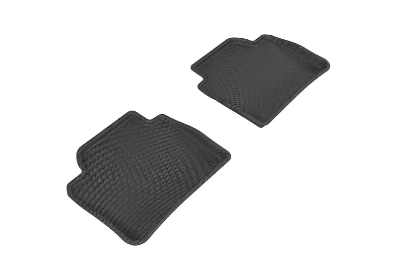 3D MAXpider Kagu 2nd Row Black Floor Mat Set, BMW 3 Series/4 Series Gran Coupe F30/F36 2012-2020 Best Price