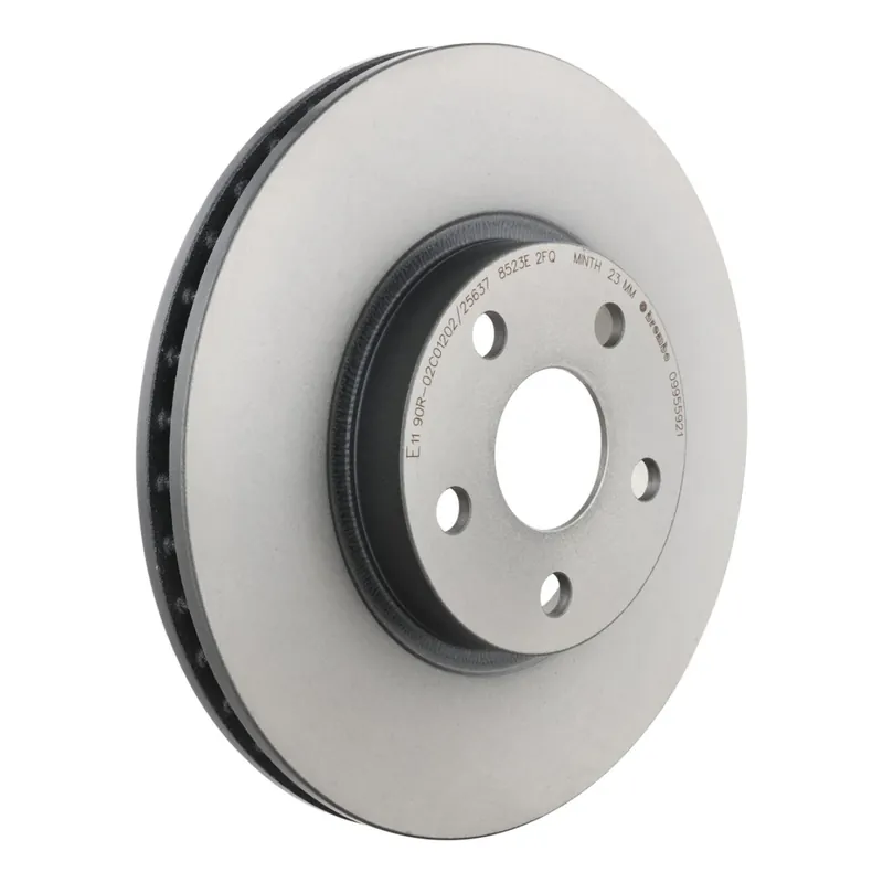 Must Have Brembo 09.9559.21 Prime UV Coated Front Brake Rotor, Pontiac Vibe 2003–2008, Scion tC 2005–2010, Toyota Celica 2000–2005