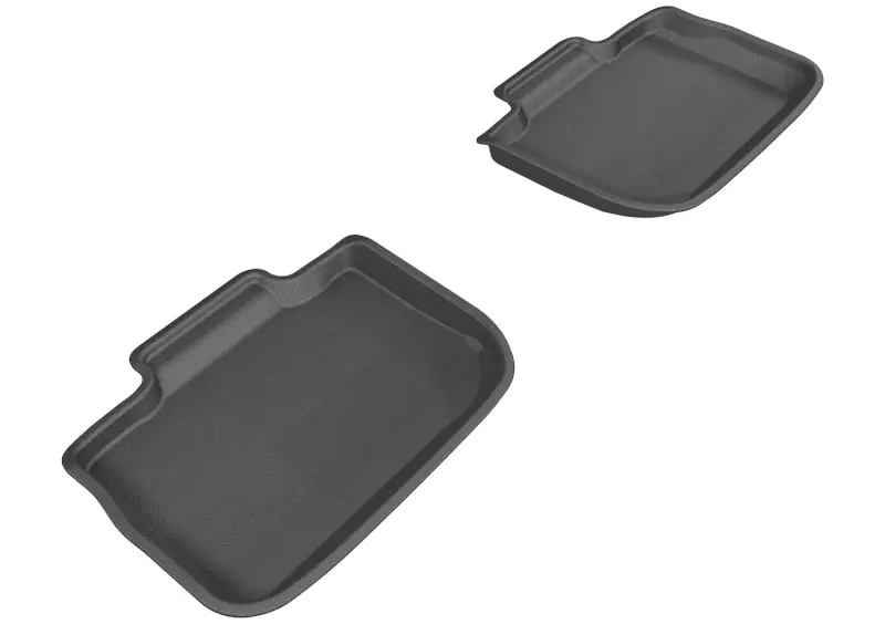 Top Rated 3D MAXpider Kagu 2nd Row Black Floor Mat Set, Dodge/Chrysler Charger/300/300C 2011-2020