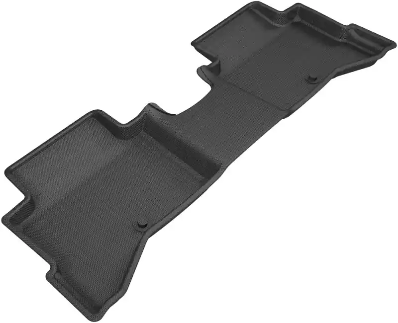 Grab Now 3D MAXpider Kagu 2nd Row Black Floor Mat Set, Kia Niro 2017-2019