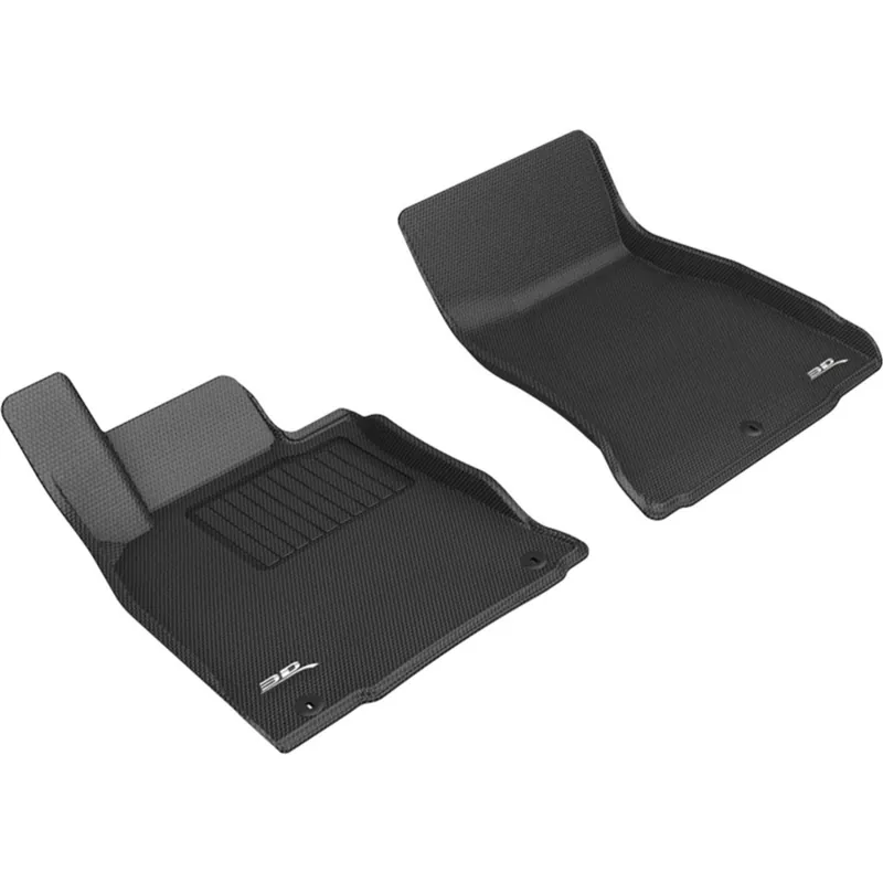 3D MAXpider Kagu 1st Row Black Floor Mat Set, Genesis G70 RWD 2019-2023 Price Drop