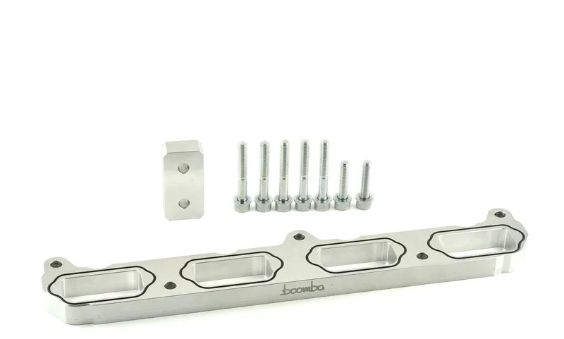 Instant Buy Boomba Racing Intake Manifold Spacer Natural - Hyundai Veloster N 2019+