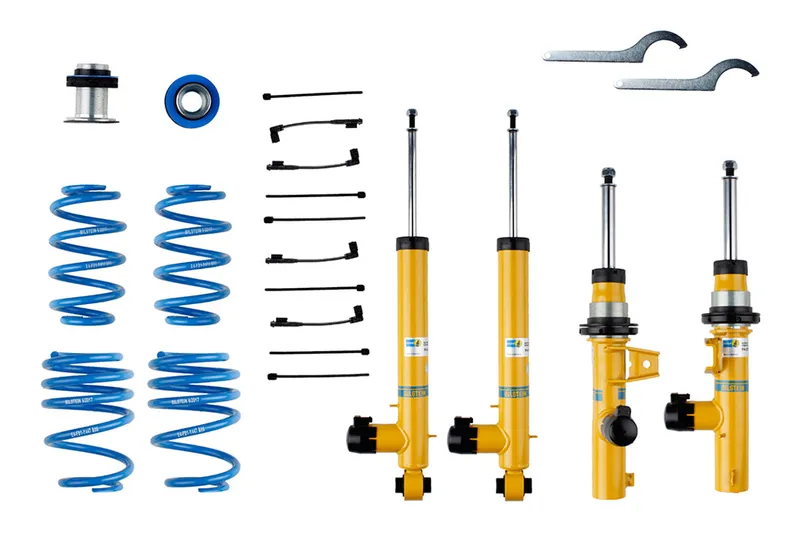 Genuine Bilstein B16 DampTronic Coilover Suspension Kit - 2015-2019 Volkswagen DCC GTI / 2016-2019 Golf R