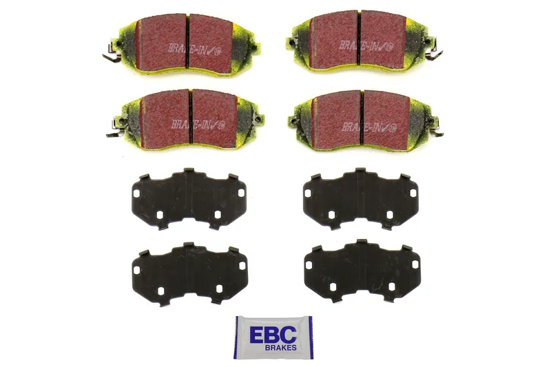 Top Rated EBC Brakes Yellowstuff Street And Track Front Brake Pads - Subaru/Scion Models (inc. 2011-2014 WRX / 2013+ BRZ / 2013-2016 FR-S)