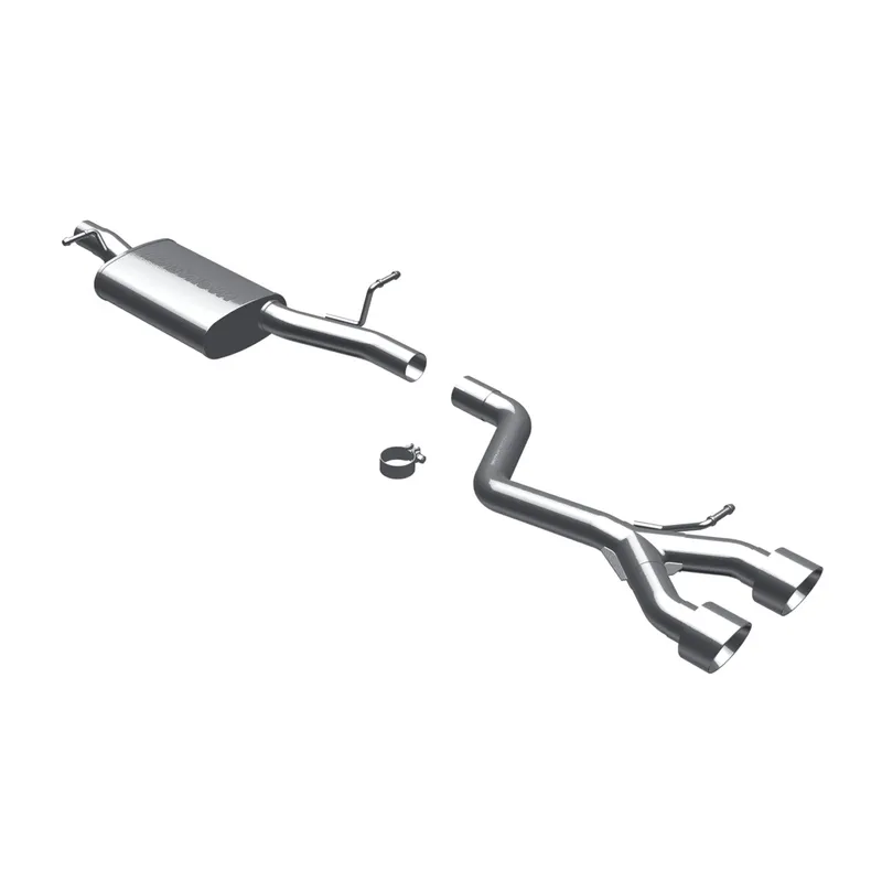 Crafted MagnaFlow Sport Series Cat Back Exhaust System - 2008 Volkswagen R32 (Mk5)